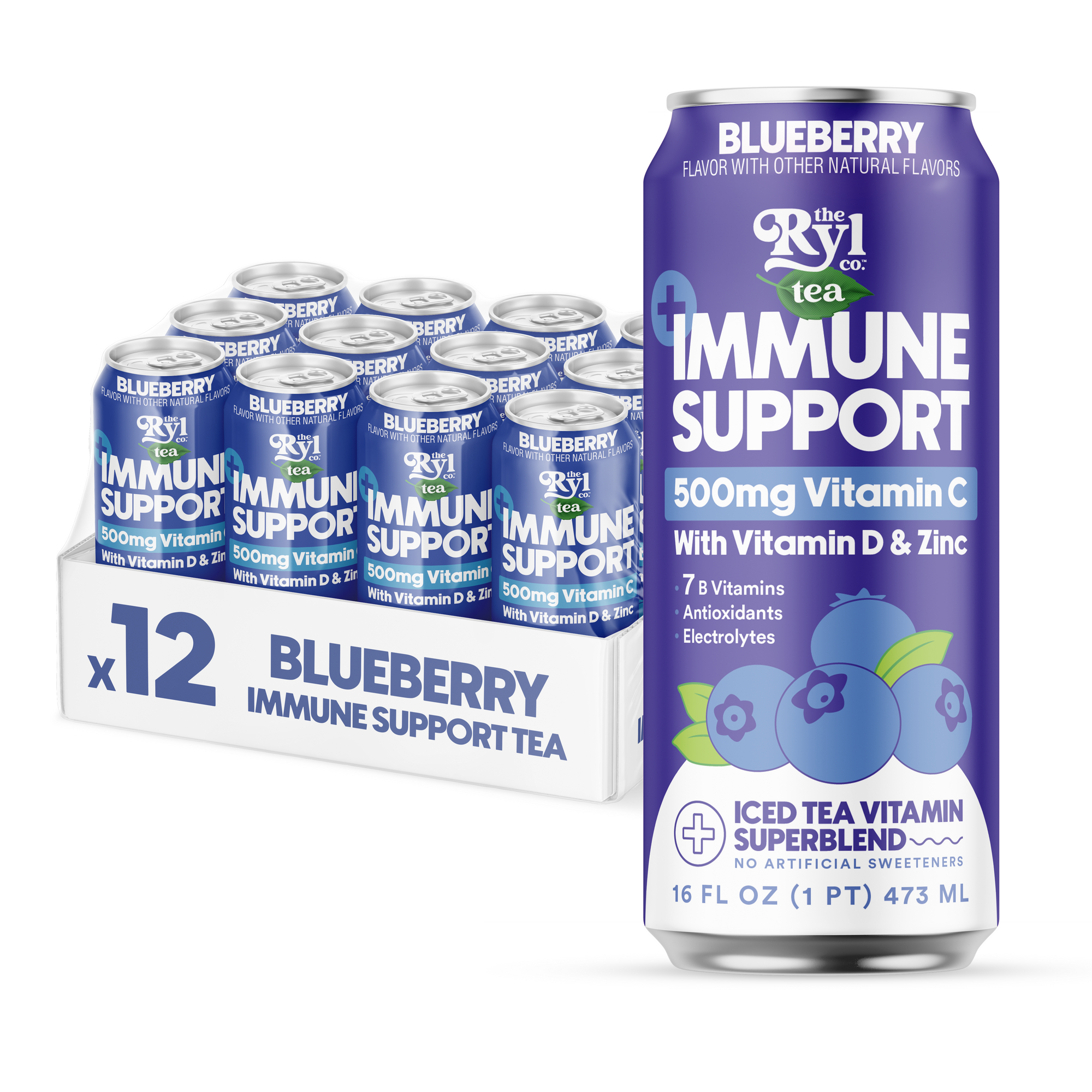 Immune Support Blueberry 12 Pack