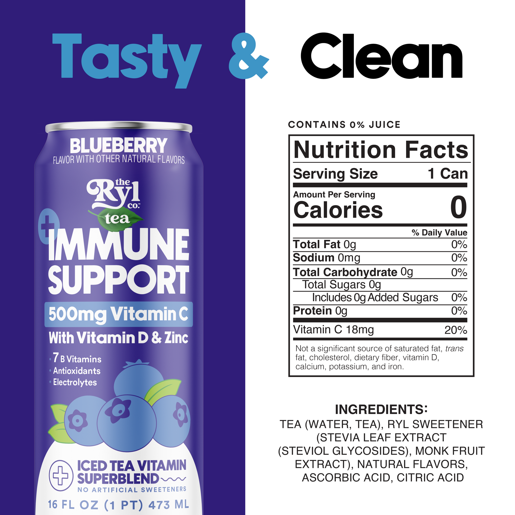 Immune Support Blueberry 12 Pack