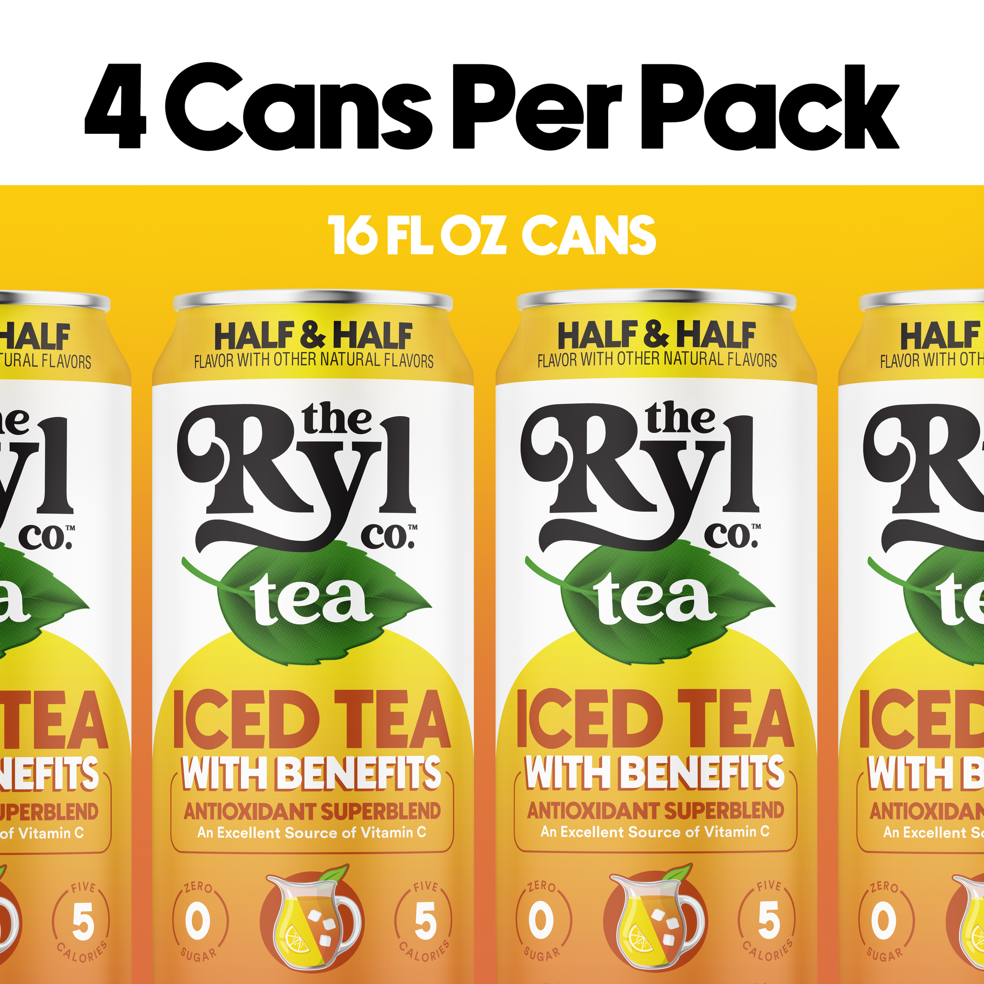Half Iced Tea & Half Lemonade 4 Pack
