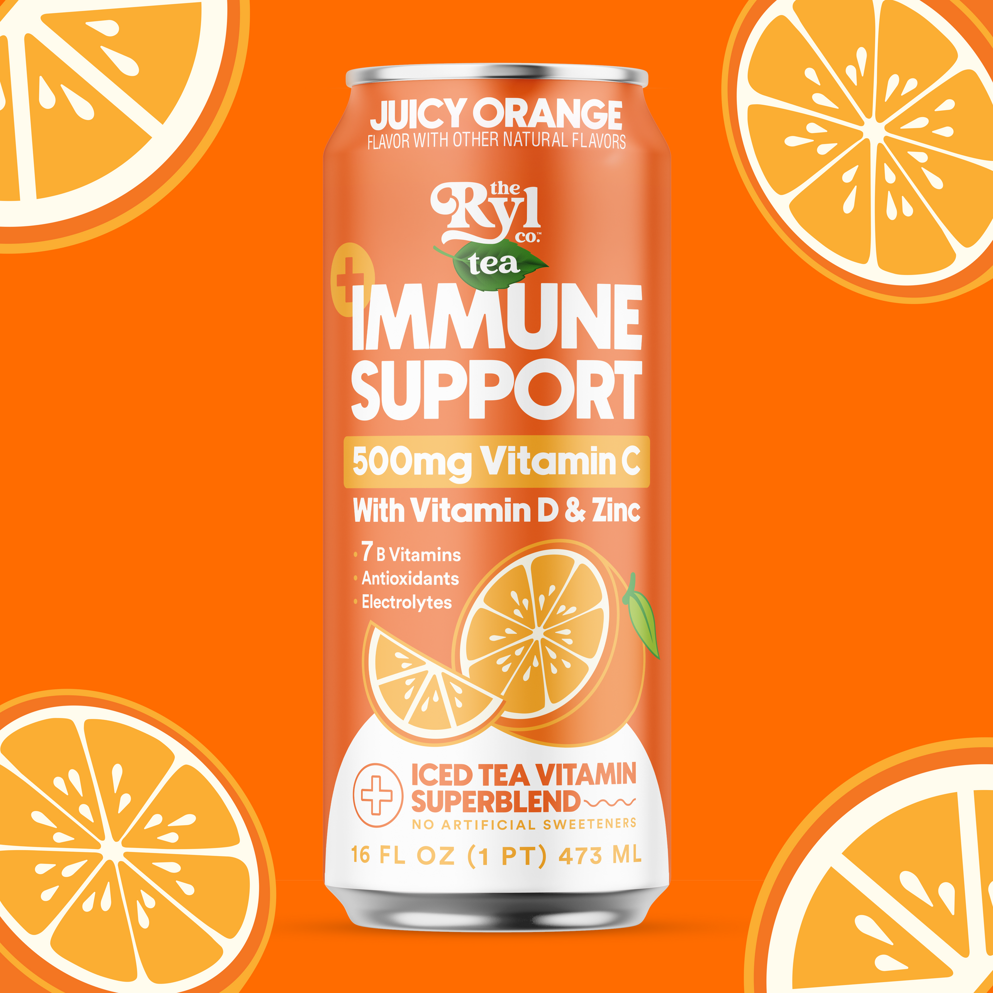 Immune Support Juicy Orange 12 Pack