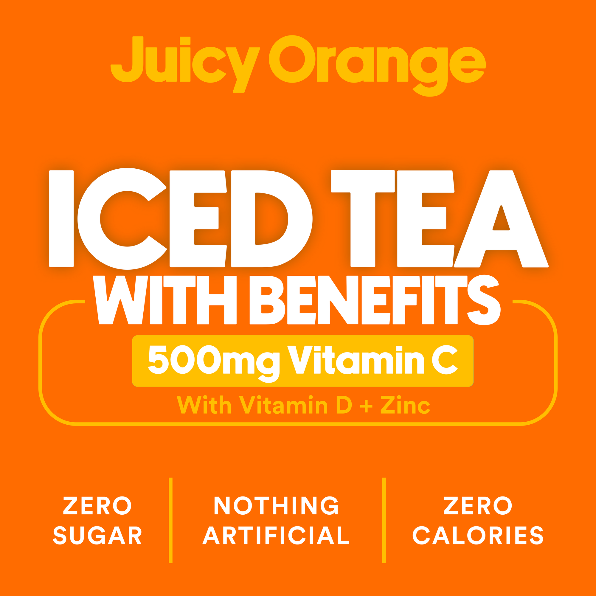 Immune Support Juicy Orange 12 Pack