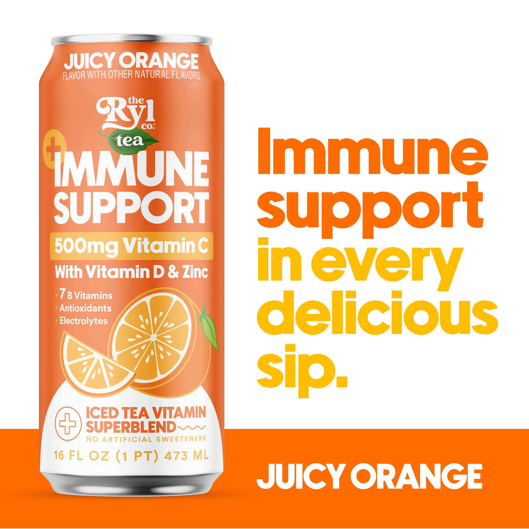 Immune Support Juicy Orange 12 Pack