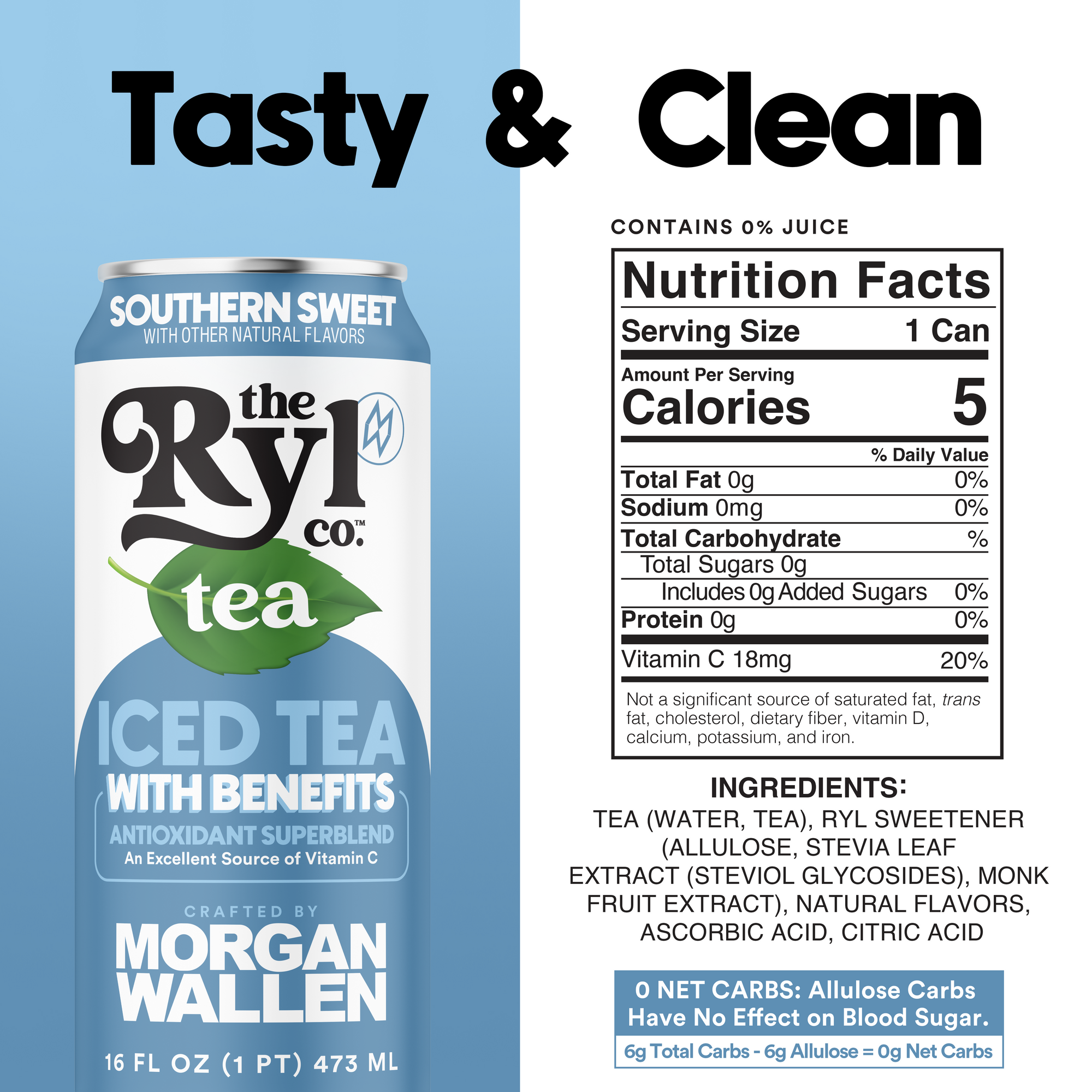 Wallen's Sweet Tea 12 Pack