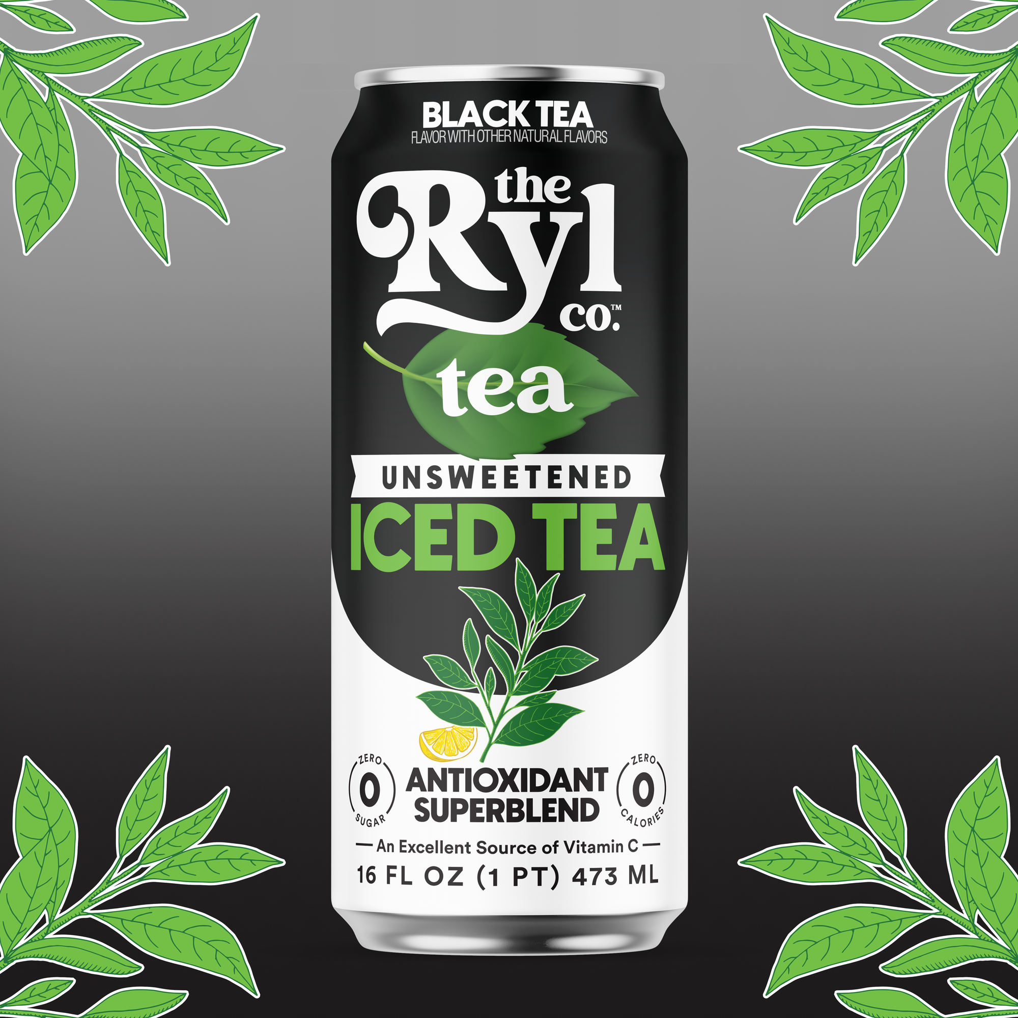 Unsweetened Black Tea 12 Pack
