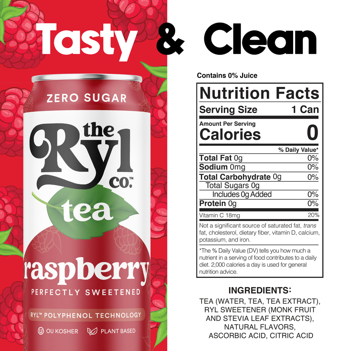 Raspberry Watermelon Ryl Raspberry 12 Pack – The Ryl Company™