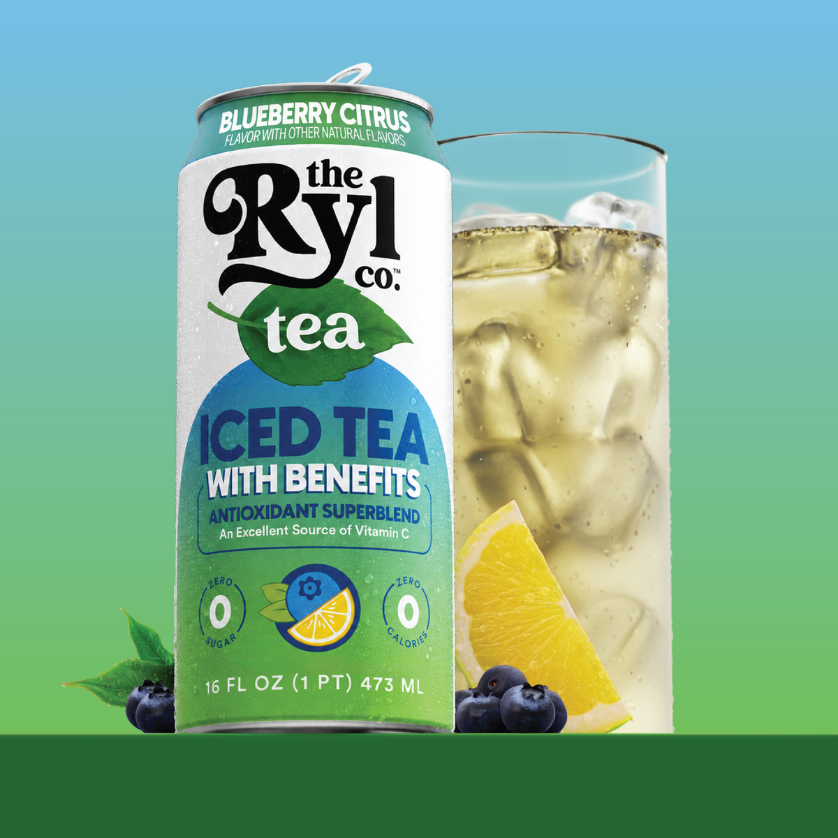 Ryl Blueberry Citrus Iced Tea