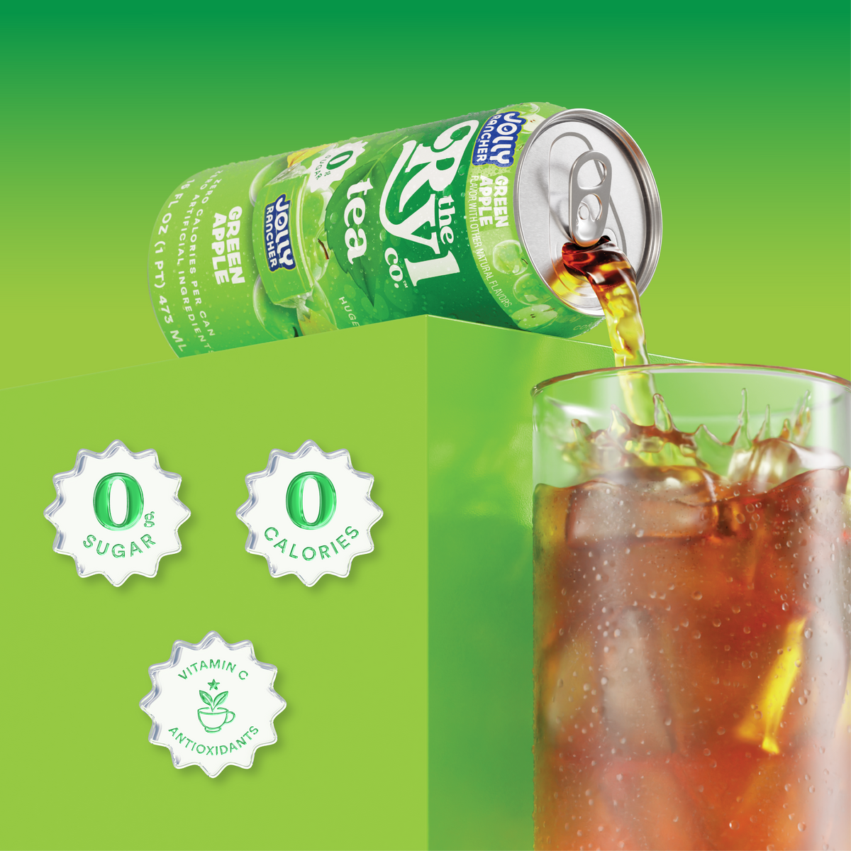 Jolly Rancher Ryl Green Apple Iced Tea