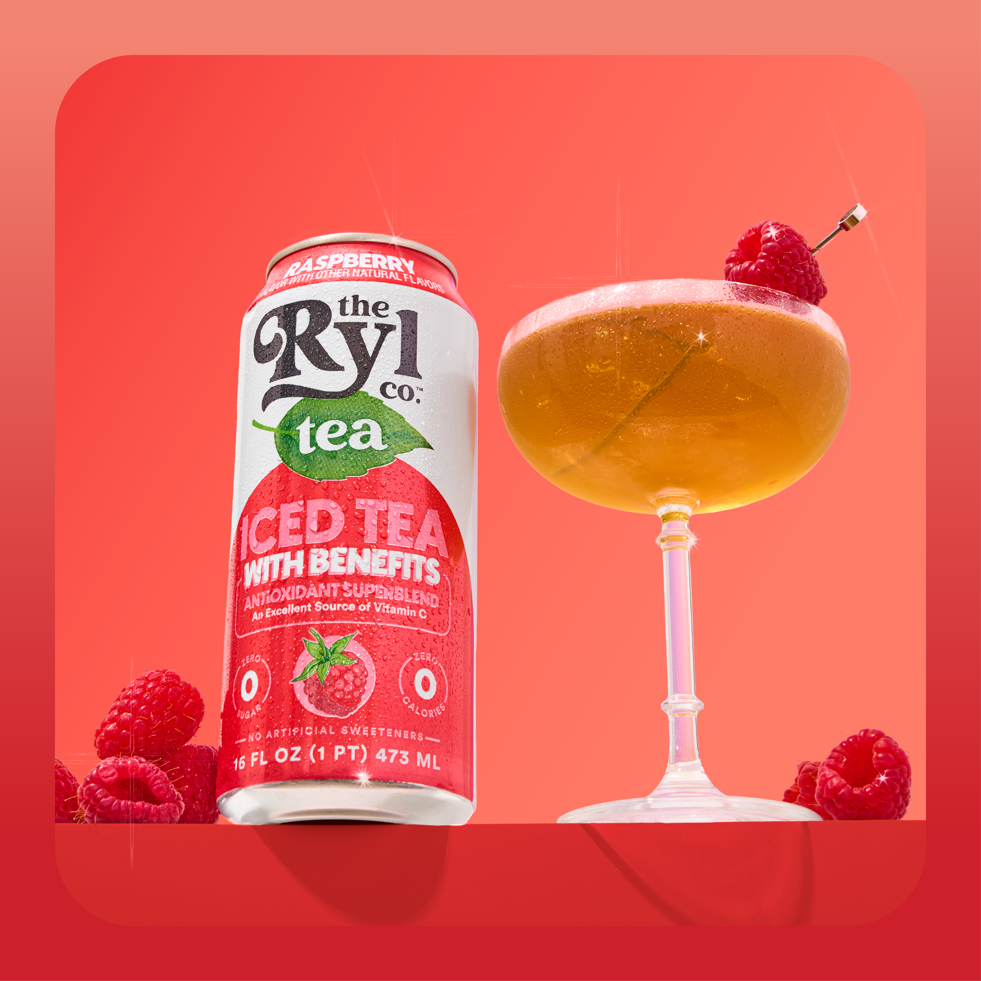 Ryl Raspberry Iced Tea