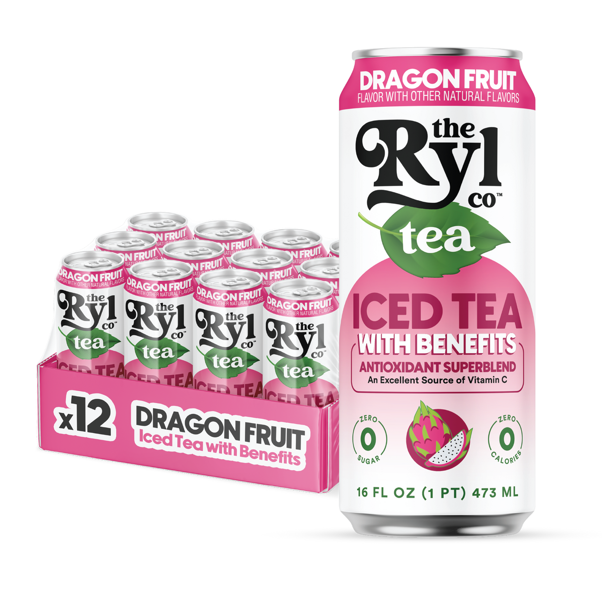 Ryl Dragonfruit Iced Tea