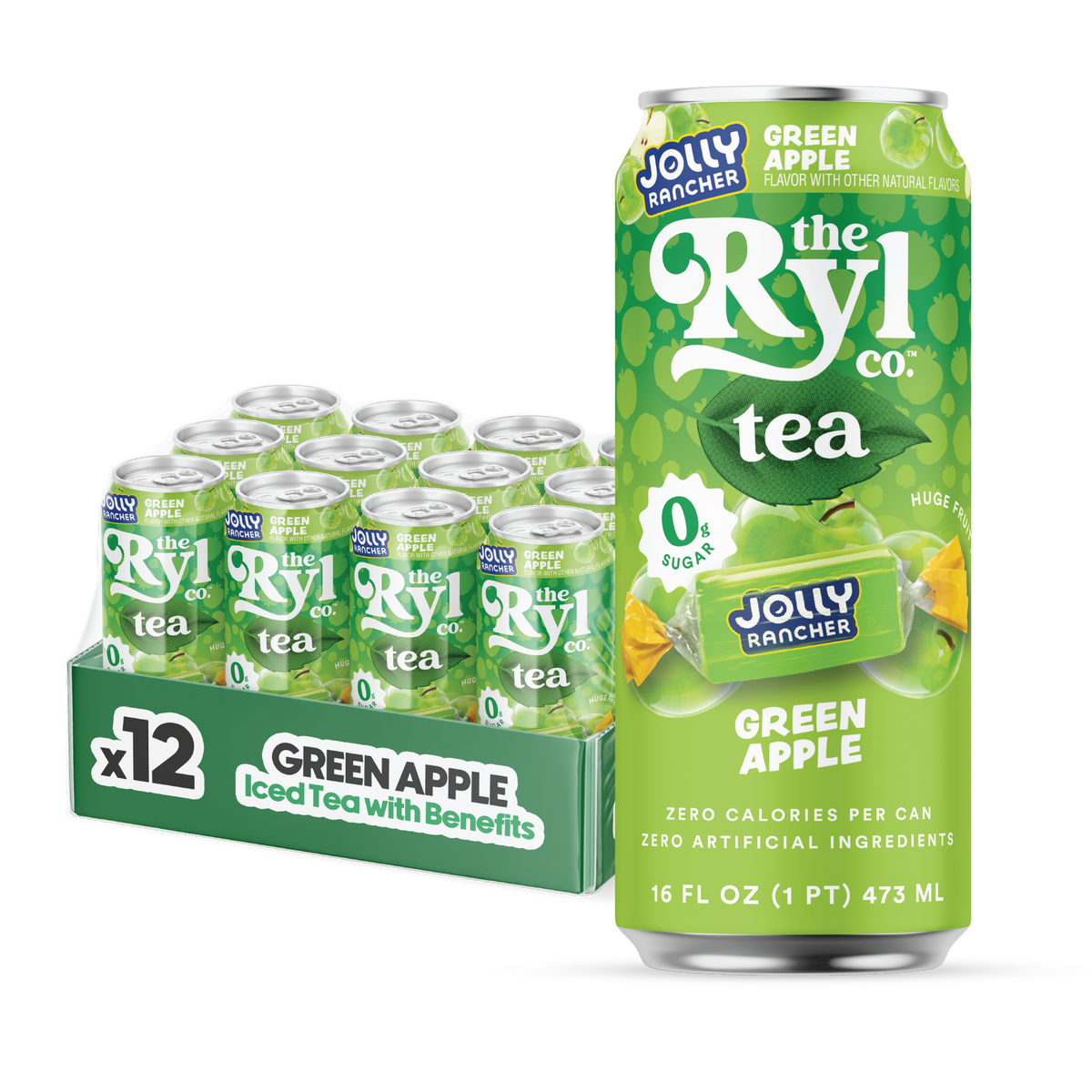 Jolly Rancher Ryl Green Apple Iced Tea
