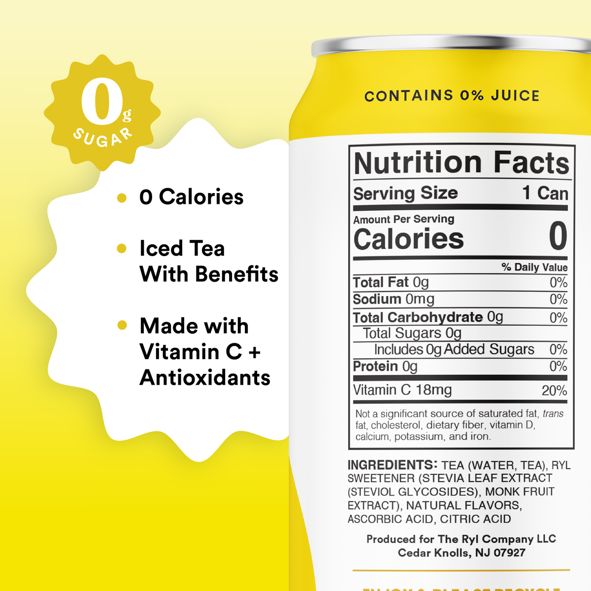 Ryl Lemon Iced Tea