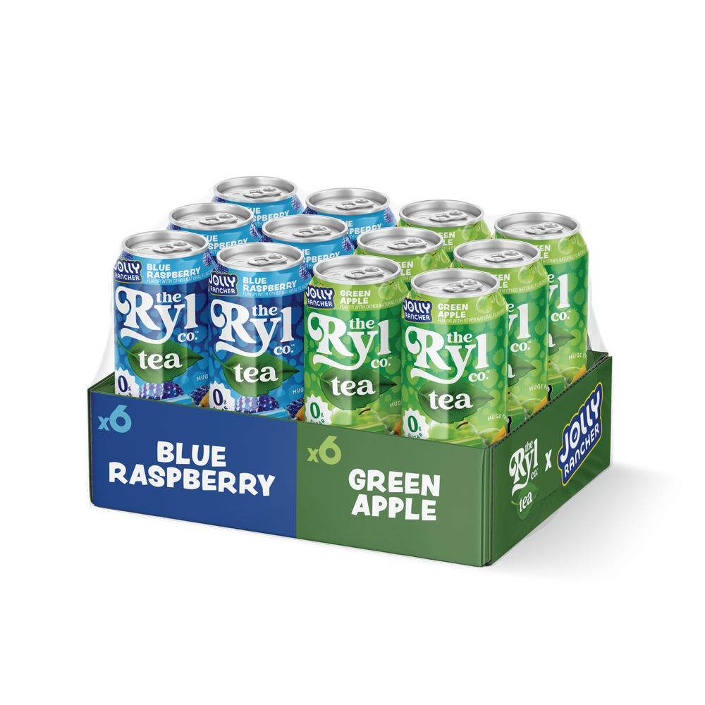 Jolly Rancher Ryl Iced Tea Variety Pack (Green Apple, Blue Raspberry)