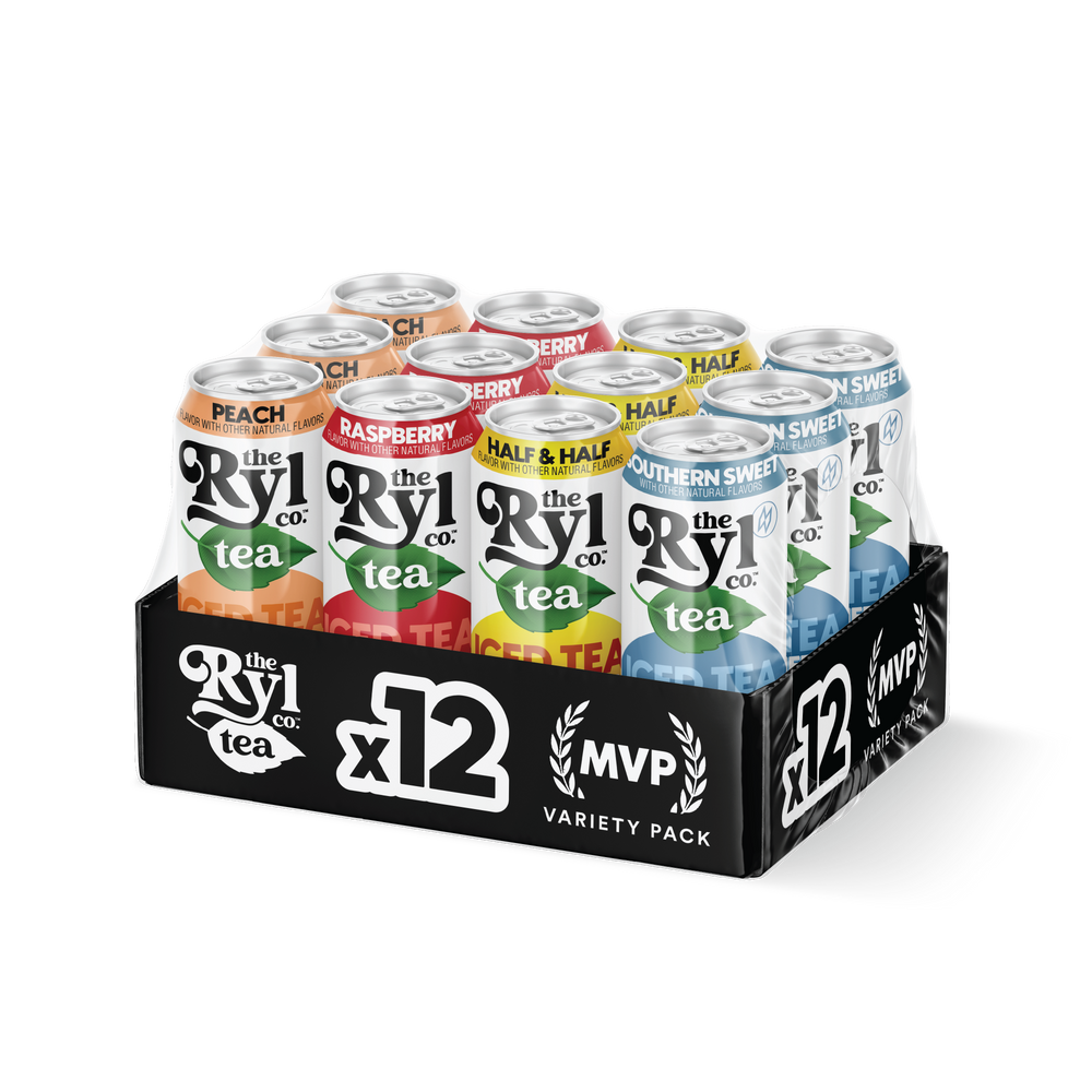 Ryl Variety Best Sellers Iced Tea (Half & Half / Raspberry / Peach / Sweet Tea)